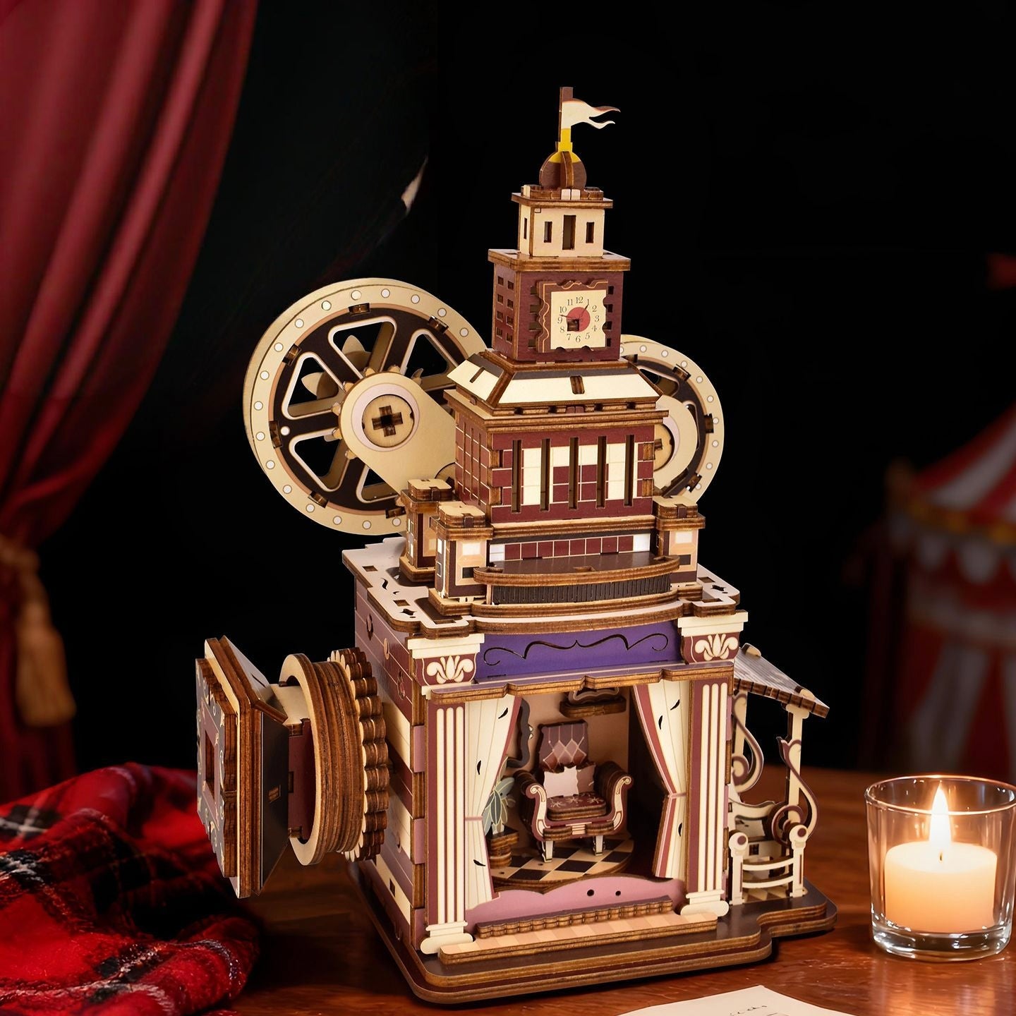 Theater Time 3D Wooden Puzzle