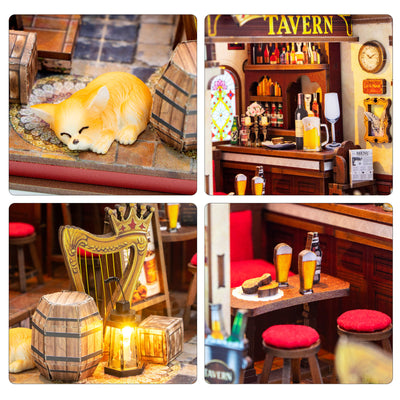 Crown Tavern DIY Miniature House