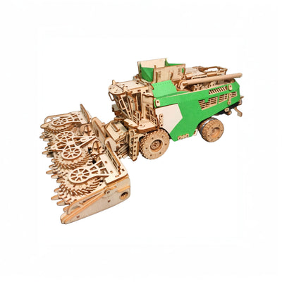 Grain Combine Harvester 3D Wooden Puzzle