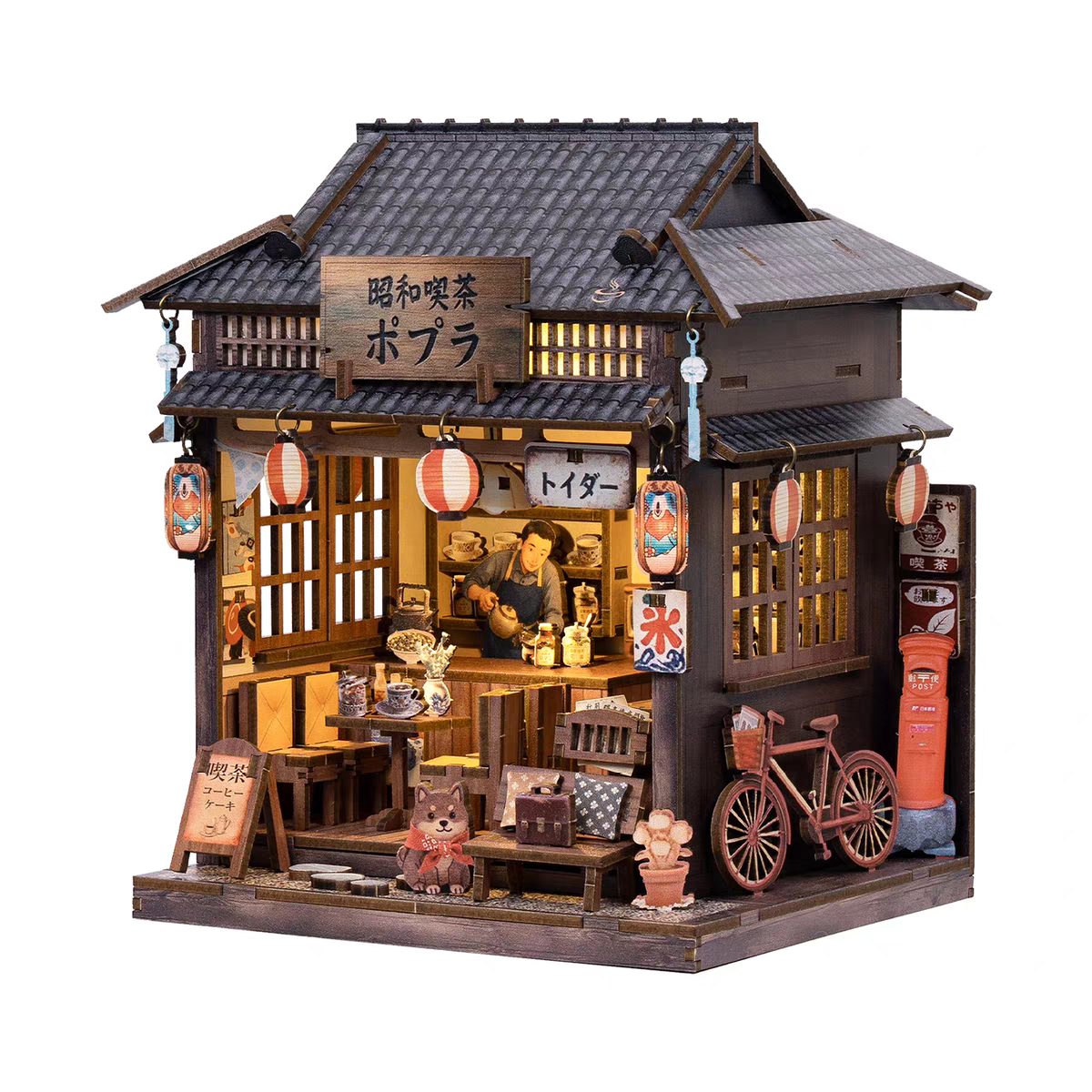 Showa Teahouse DIY Miniature House