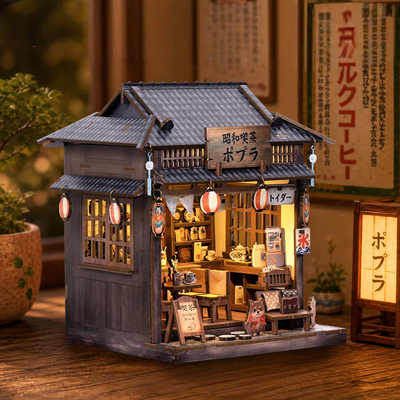 Showa Teahouse DIY Miniature House