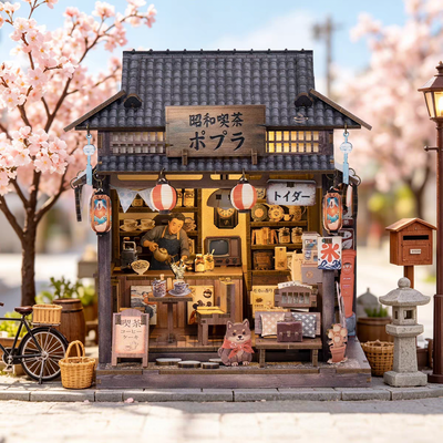 Showa Teahouse DIY Miniature House