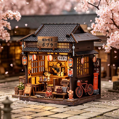 Showa Teahouse DIY Miniature House