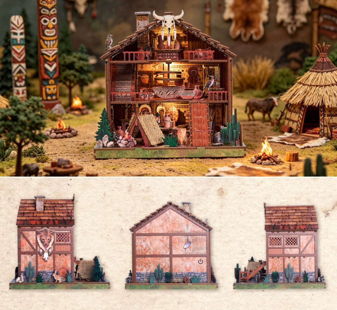 Plume Manor DIY Miniature House