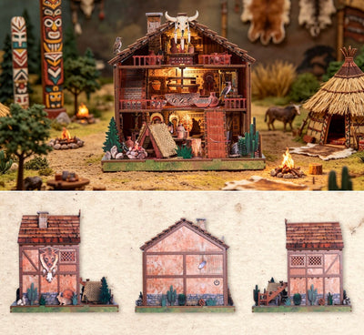 Plume Manor DIY Miniature House