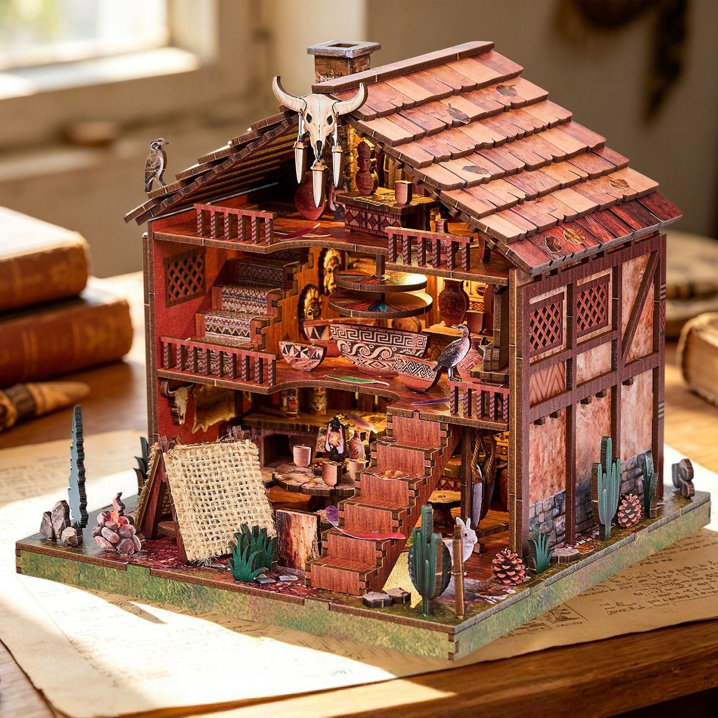 Plume Manor DIY Miniature House