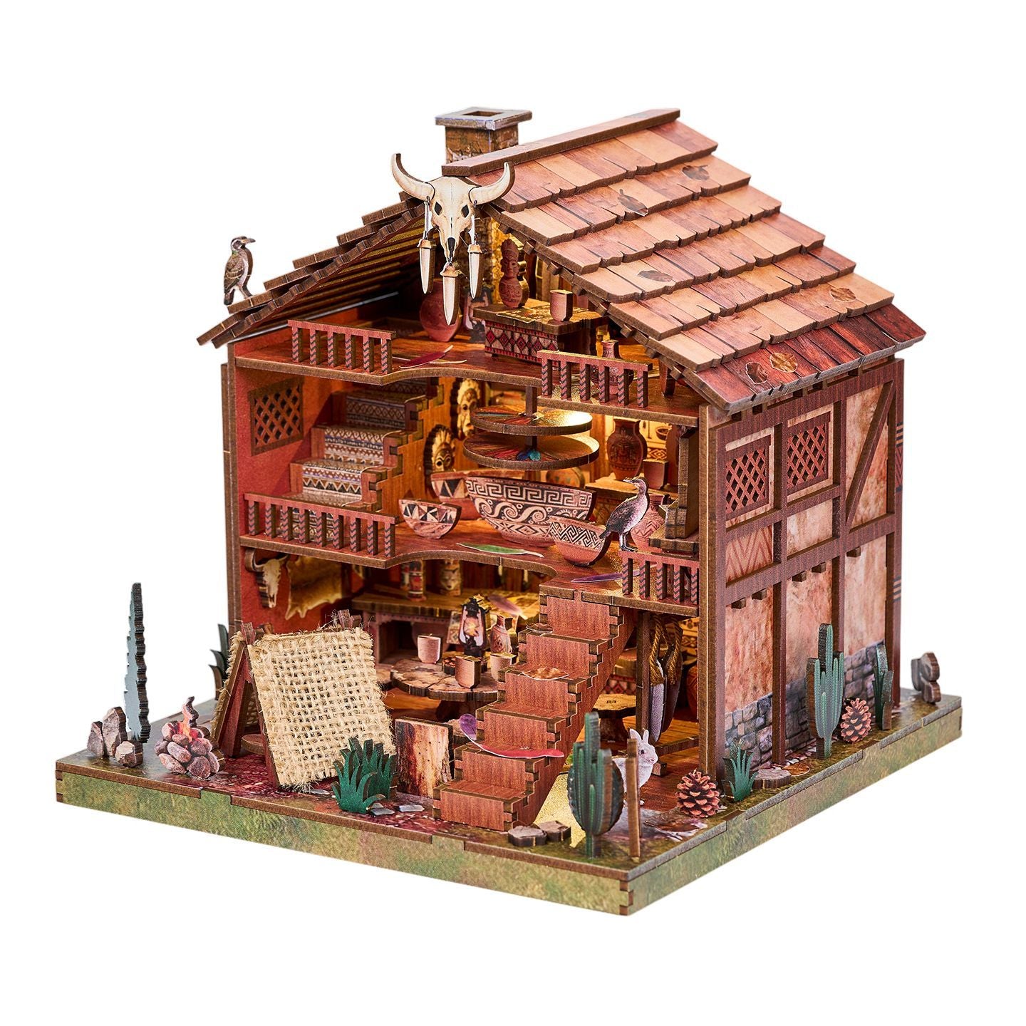 Plume Manor DIY Miniature House