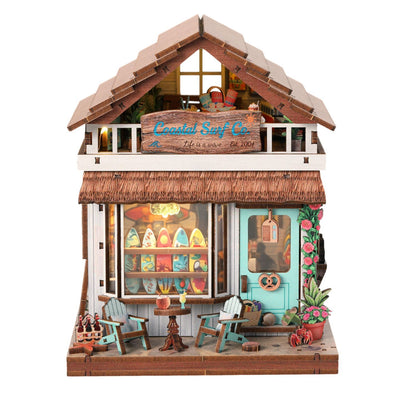 Seaside Surf Shop DIY Miniature House