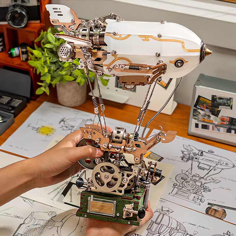 The Dream Machine 3D Metal Model