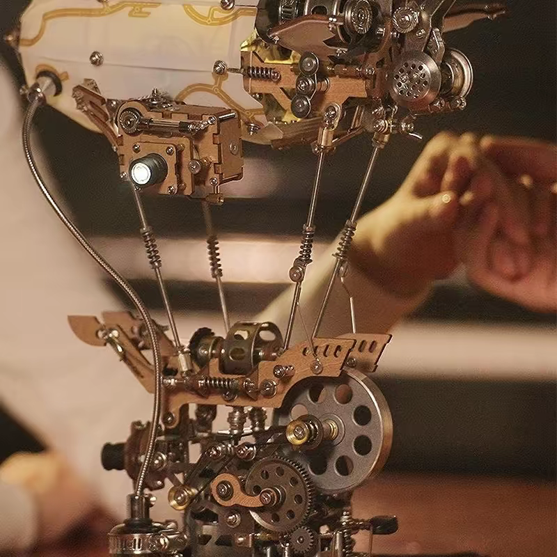 The Dream Machine 3D Metal Model