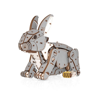 Mechanical Rabbit 3D Wooden Puzzle