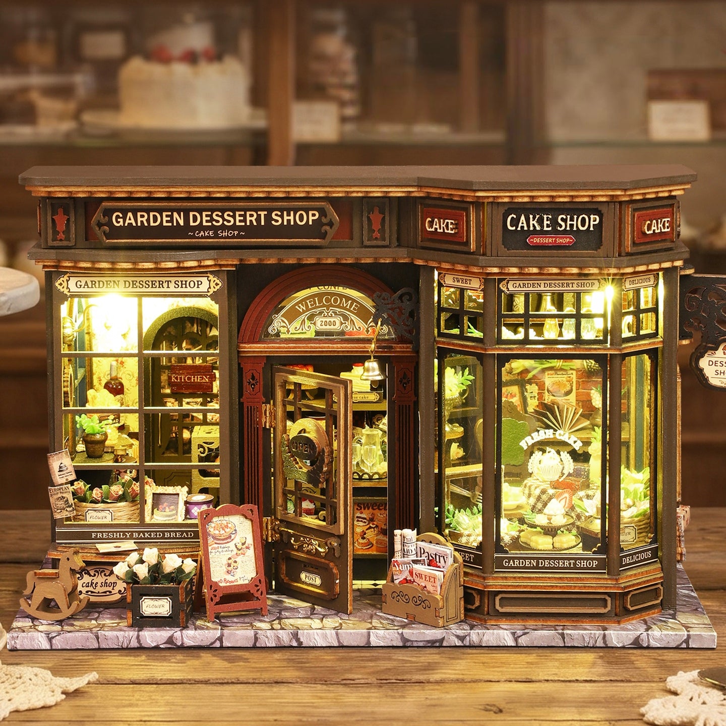 CAKE SHOP DIY Miniature House