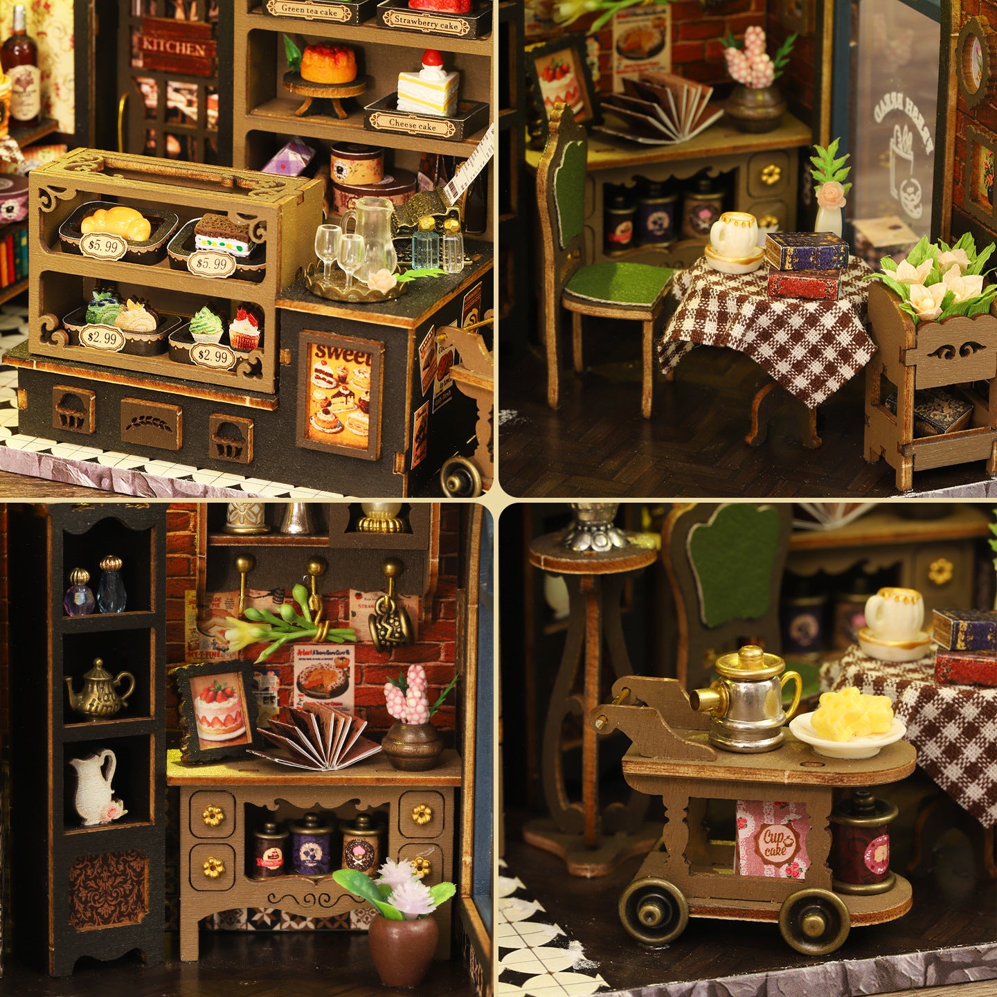 CAKE SHOP DIY Miniature House