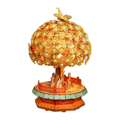 Jewelry Tree 3D Wooden Music Box