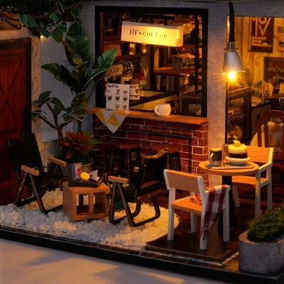 Vazone Coffee DIY Miniature House