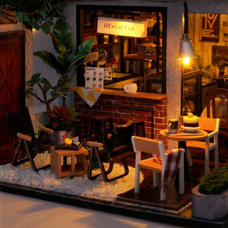 Vazone Coffee DIY Miniature House