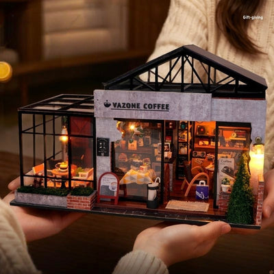 Vazone Coffee DIY Miniature House
