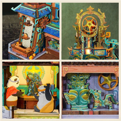 Bronze Workshop 3D Wooden Puzzle