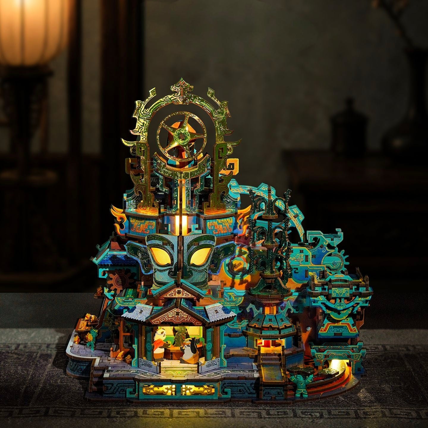 Bronze Workshop 3D Wooden Puzzle