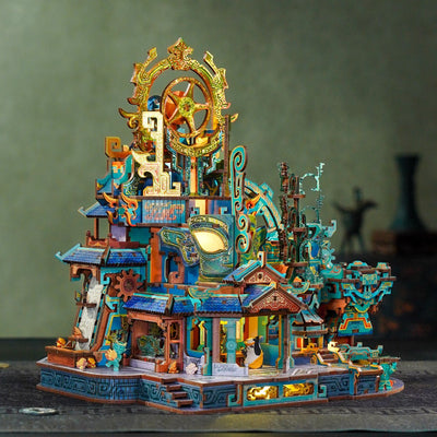 Bronze Workshop 3D Wooden Puzzle