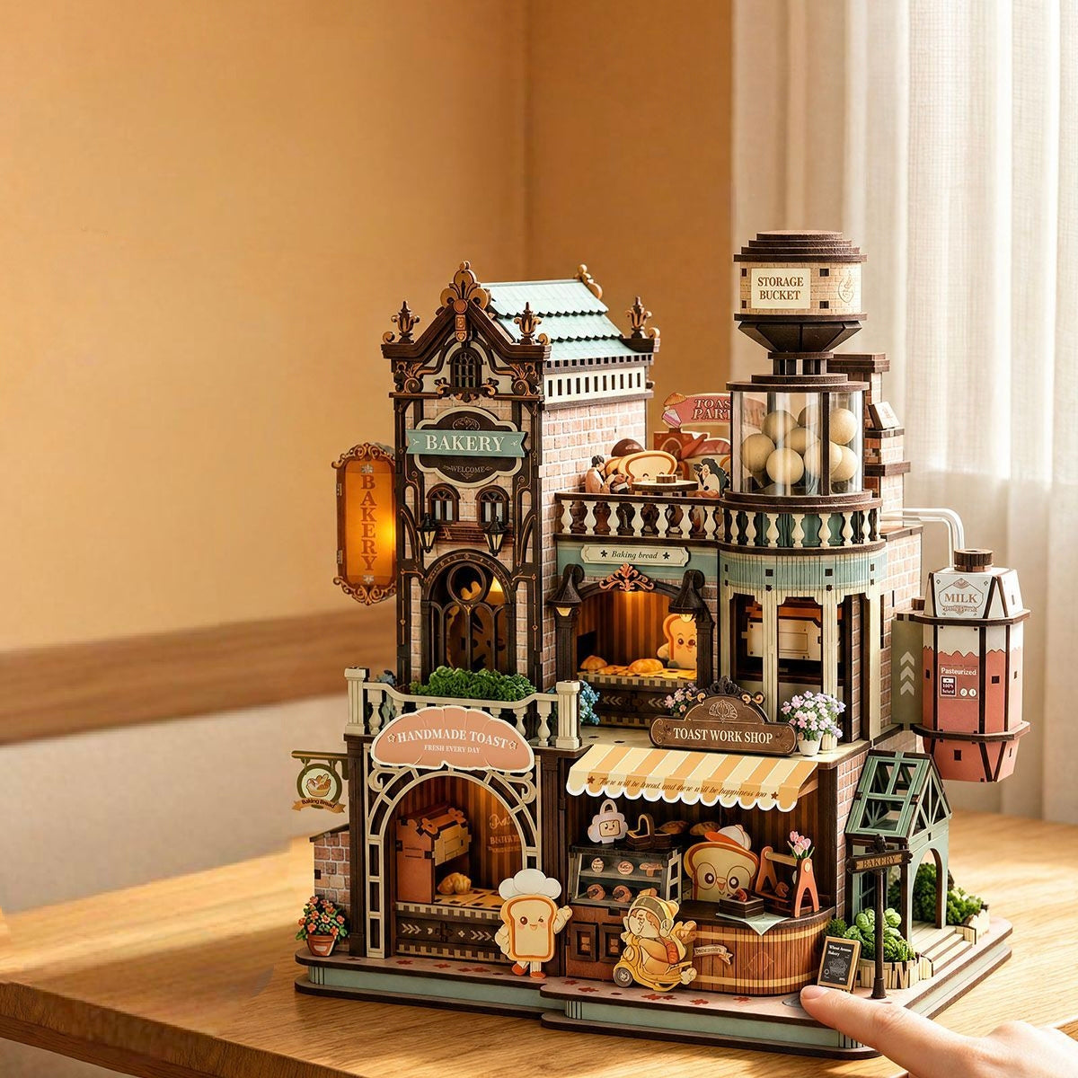 Bread Workshop 3D Wooden Kit