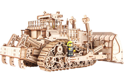 Heavy-duty Bulldozer 3D Wooden Puzzle