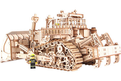Heavy-duty Bulldozer 3D Wooden Puzzle