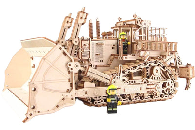 Heavy-duty Bulldozer 3D Wooden Puzzle