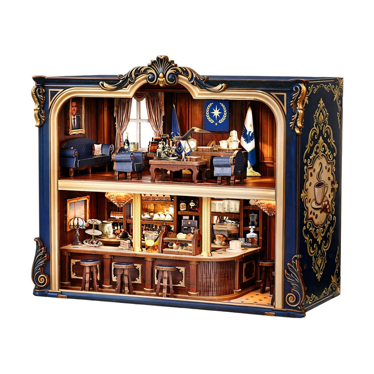 Executive Lounge DIY Miniature House