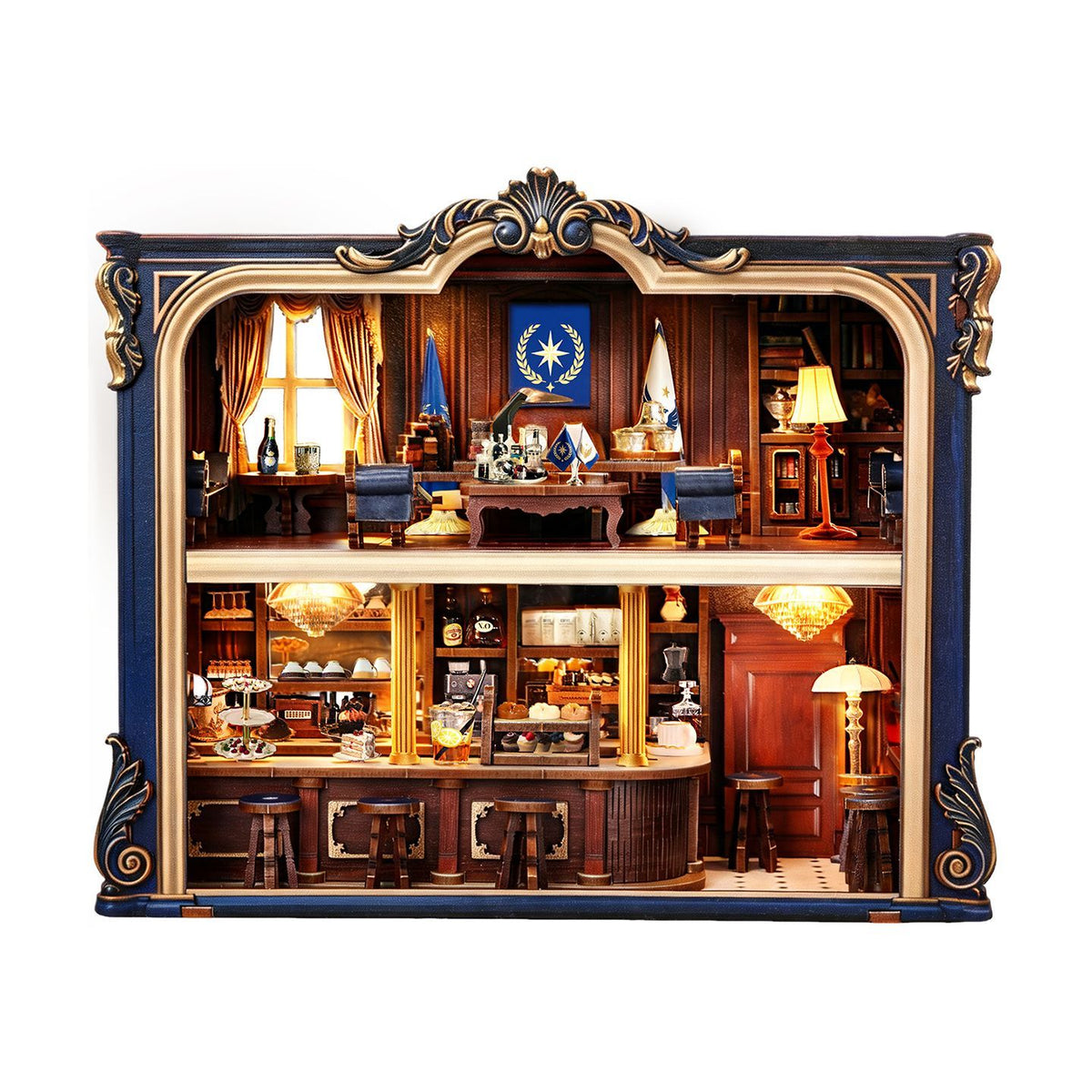 Executive Lounge DIY Miniature House