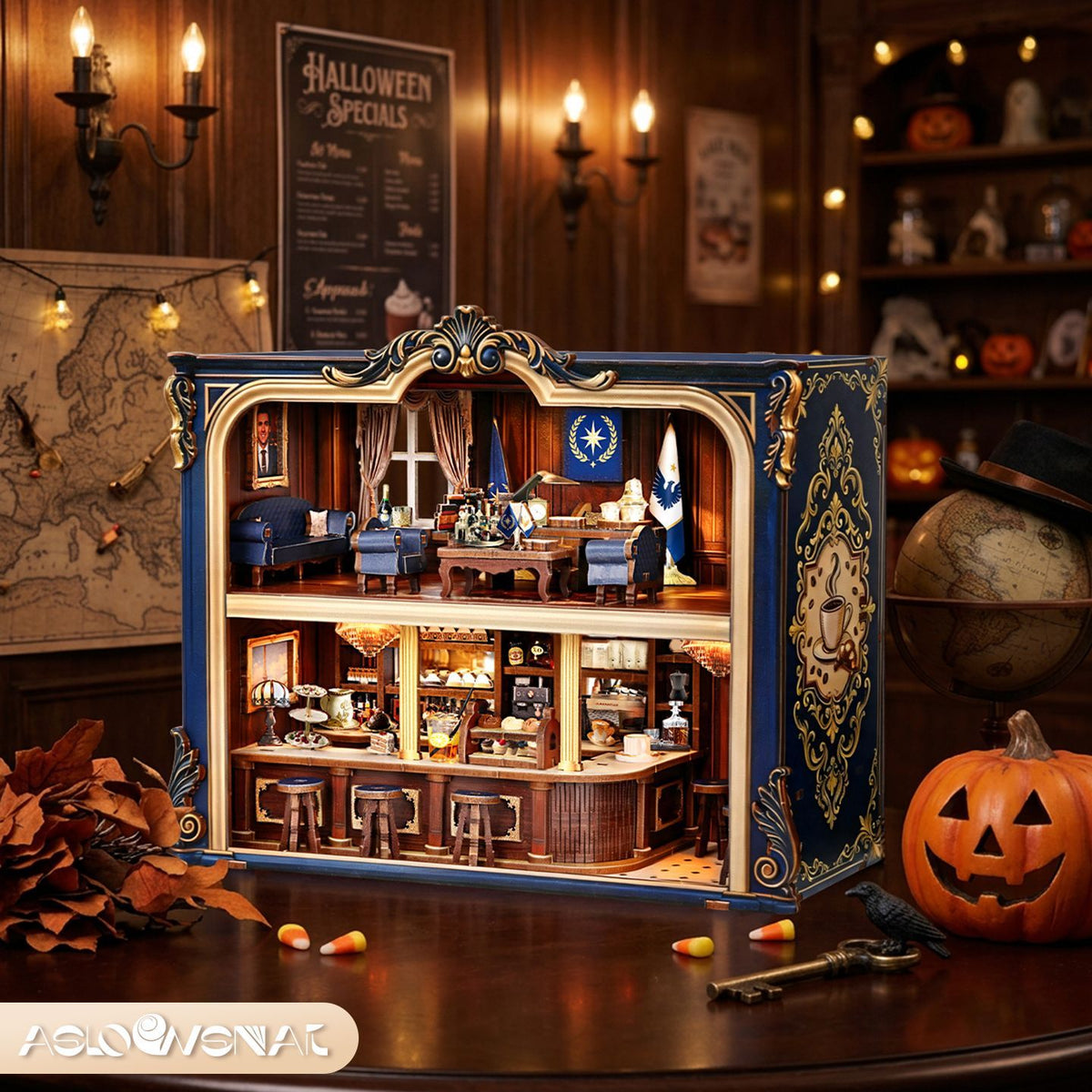 Executive Lounge DIY Miniature House