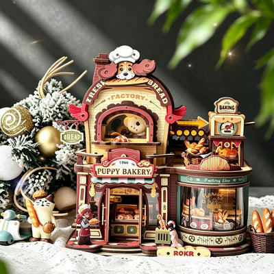 Puppy Bakery 3D Wooden Puzzle