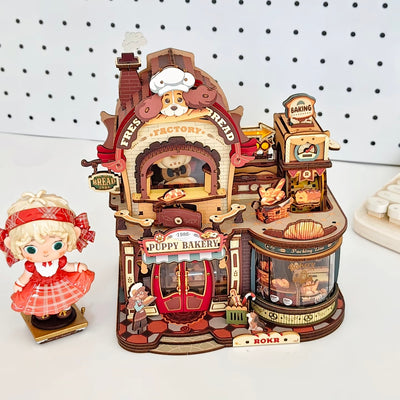 Puppy Bakery 3D Wooden Puzzle