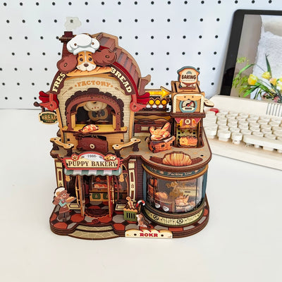 Puppy Bakery 3D Wooden Puzzle