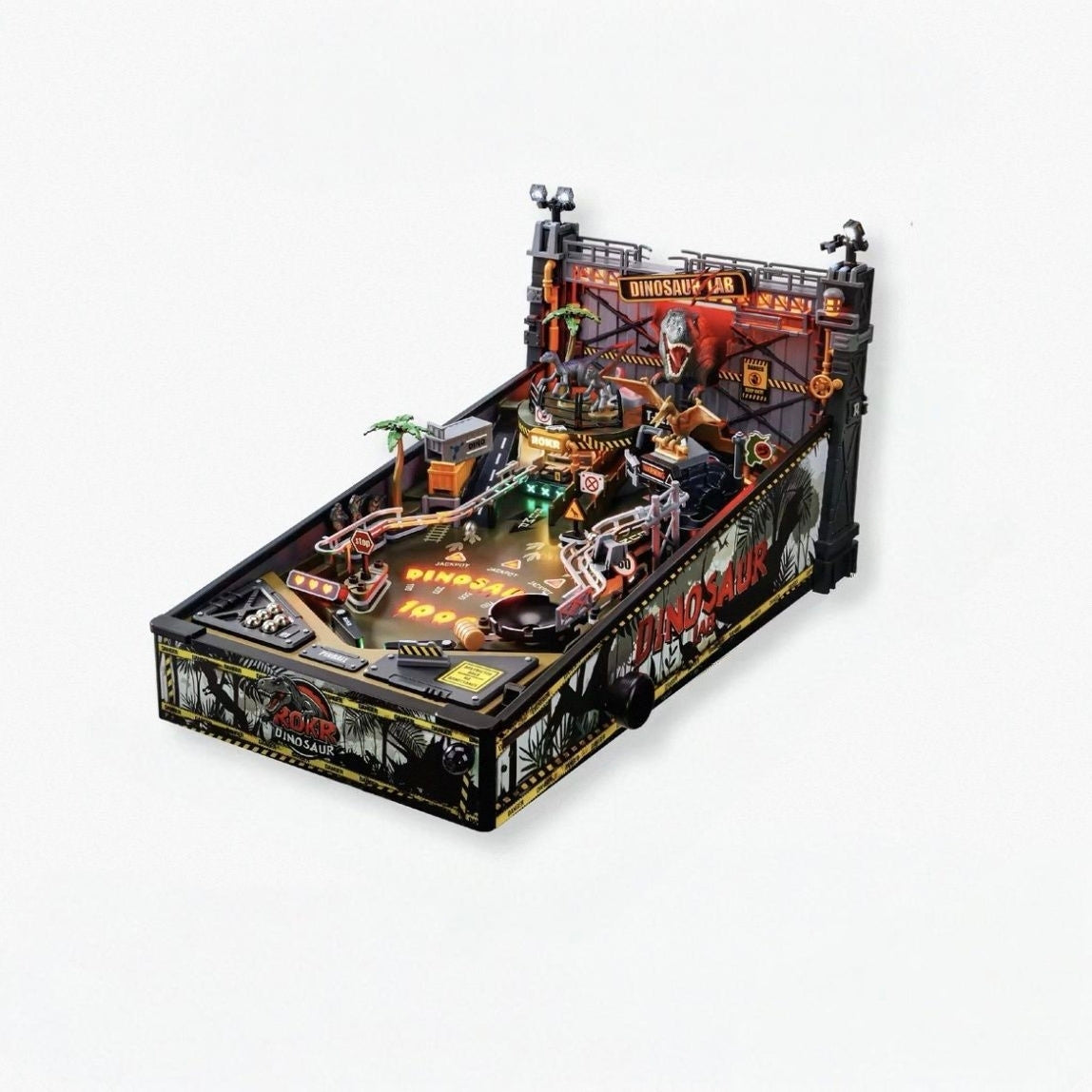 Dinosaur Lab 3D Pinball Puzzle
