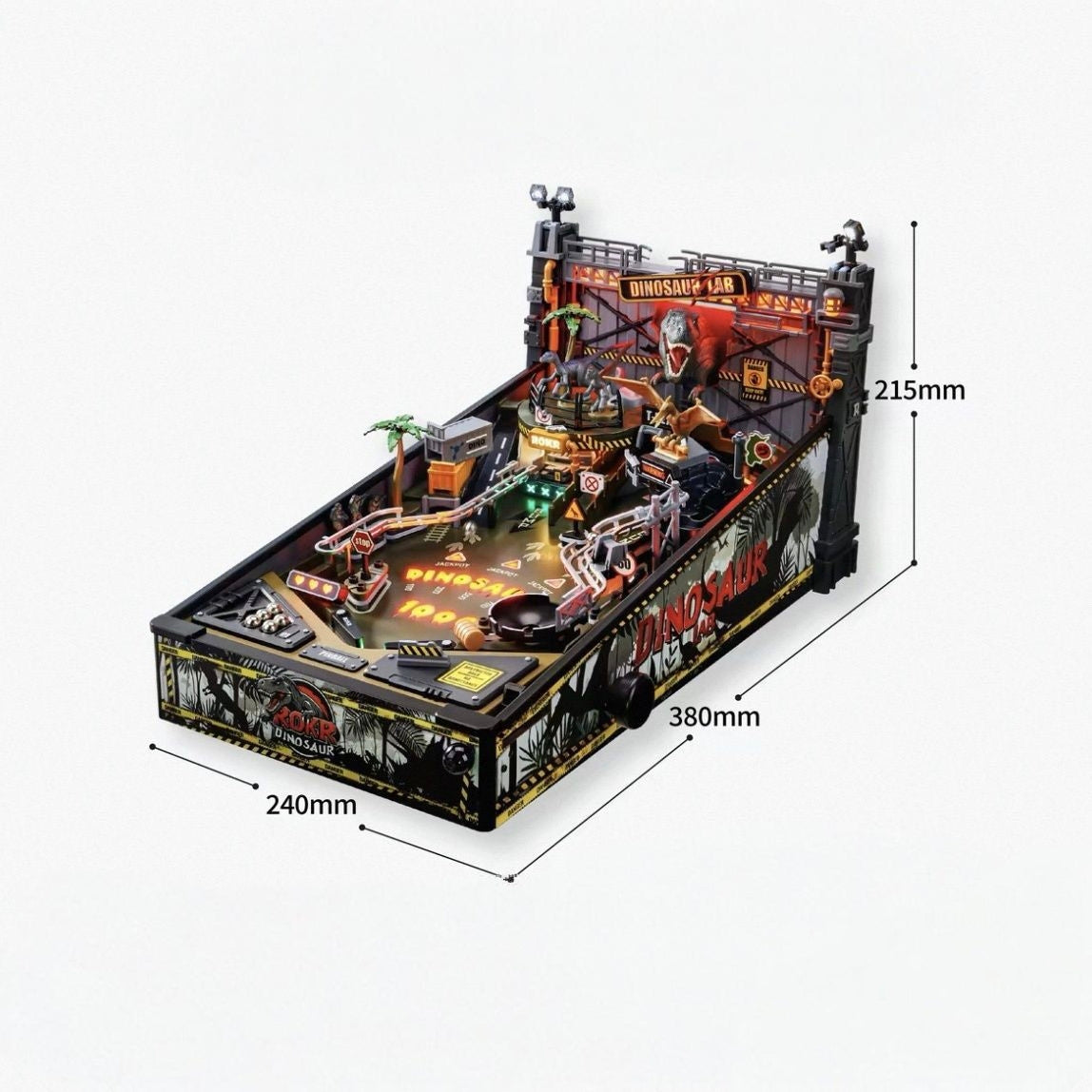 Dinosaur Lab 3D Pinball Puzzle