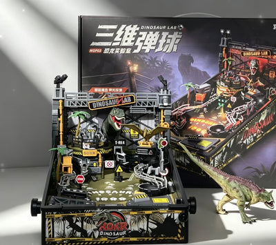 Dinosaur Lab 3D Pinball Puzzle