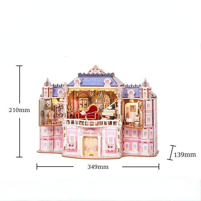 Grand Hotel 3D Wooden Puzzle