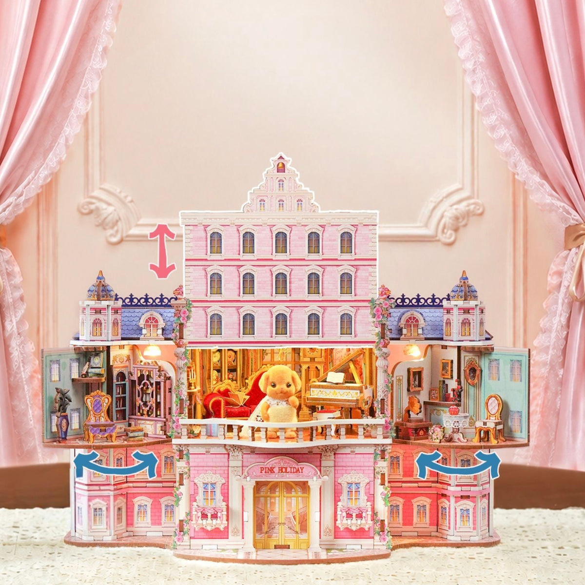 Grand Hotel 3D Wooden Puzzle