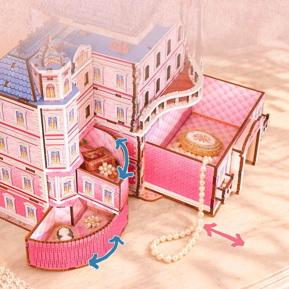 Grand Hotel 3D Wooden Puzzle