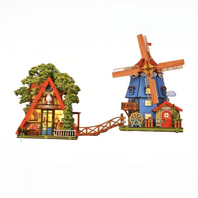 Windsong Town 3D Wooden Puzzle