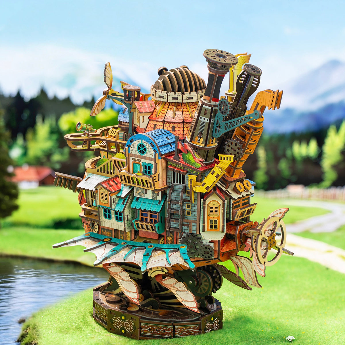 Traveling Castle 3D Wooden Puzzle