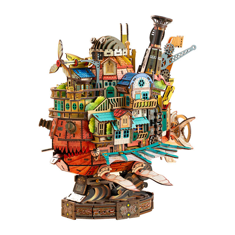 Traveling Castle 3D Wooden Puzzle