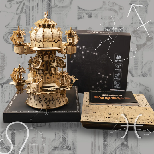 Celestial Palace Star Map Wooden Puzzle