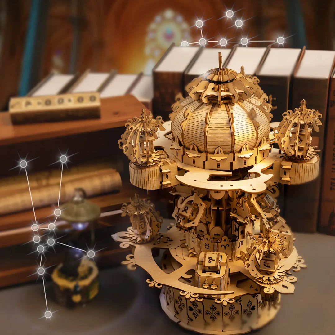 Celestial Palace Star Map Wooden Puzzle