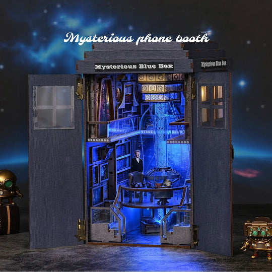 Mysterious Phone Booth Book Nook