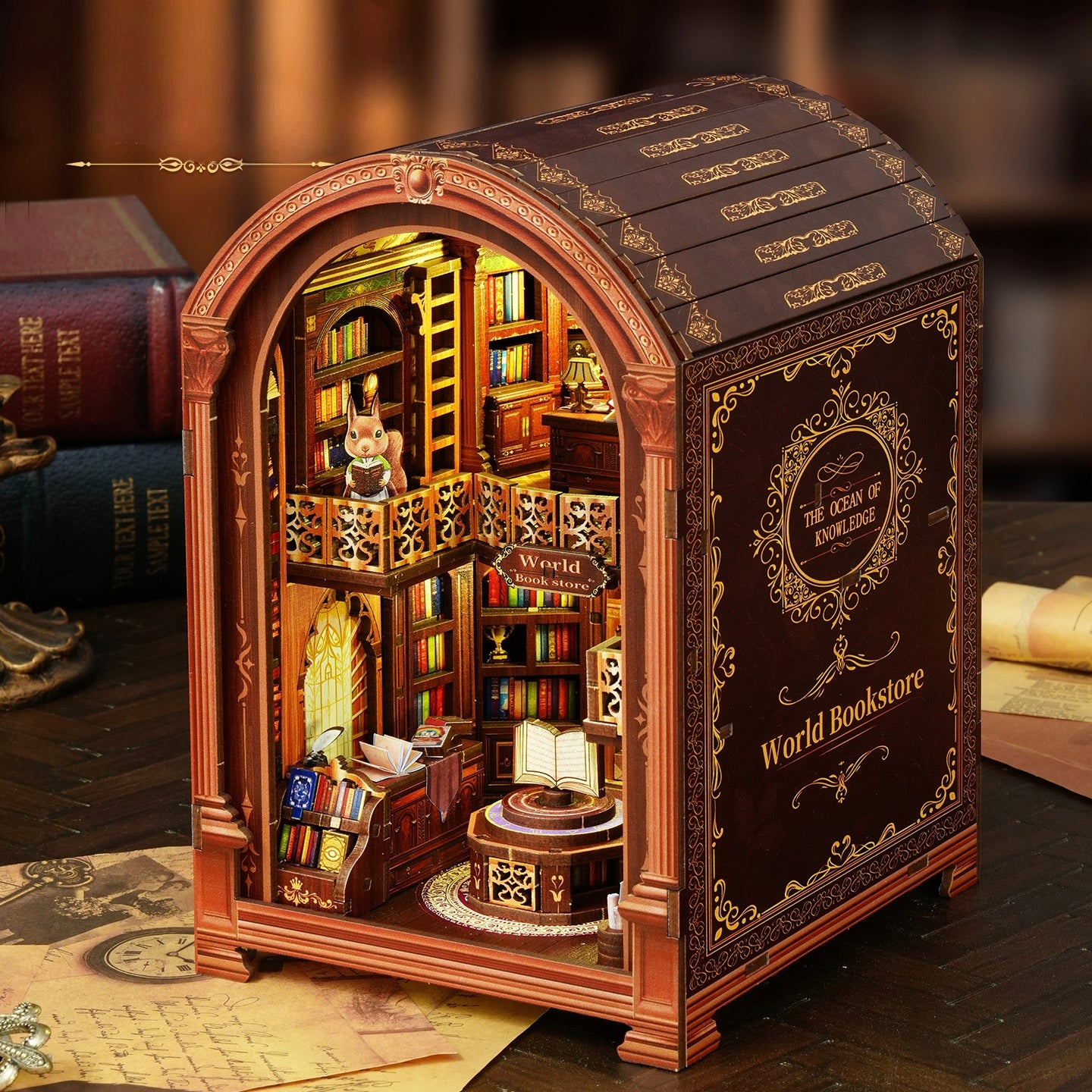 World Bookstore Miniature House