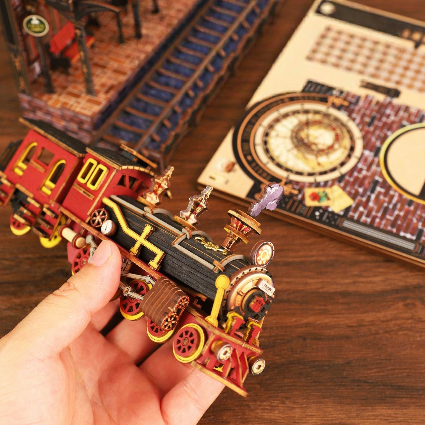 Midnight Platform 3D Wooden Puzzle