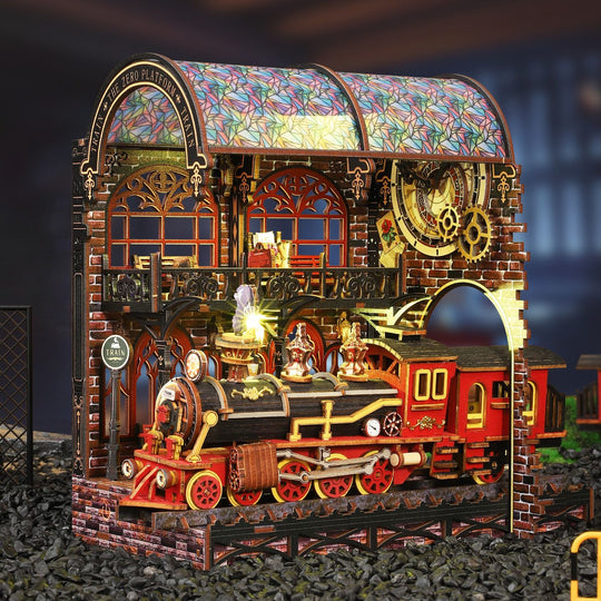 Midnight Platform 3D Wooden Puzzle
