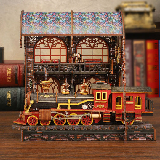 Midnight Platform 3D Wooden Puzzle